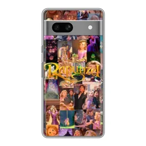 Чохол Рапунцель для Google Pixel 7A (Колаж Рапунцель)
