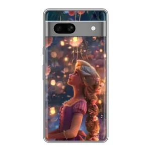 Чохол Рапунцель для Google Pixel 7A (Рапунцель ліхтарики)
