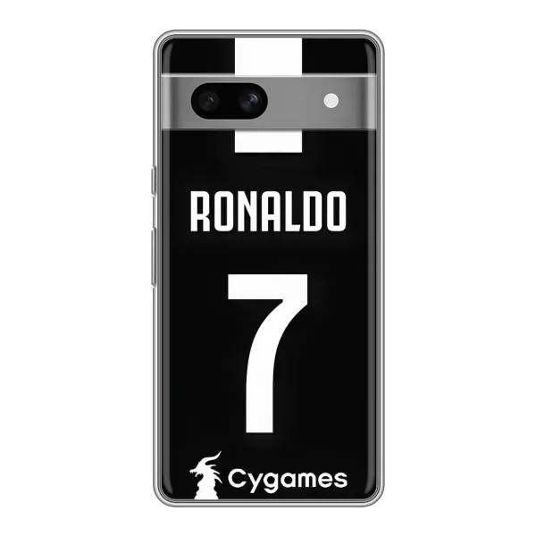 Чохол з принтом «RONALDO 7» для Google Pixel 7A