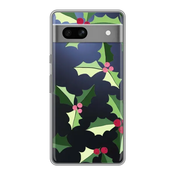 Чохол з принтом «Різдвяний фон» для Google Pixel 7A