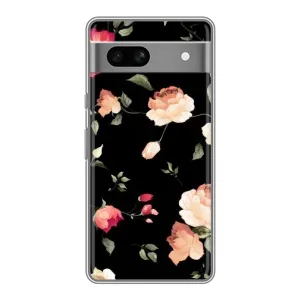 Чехлы с Цветами для Google Pixel 7A (VPrint) (Розочки)