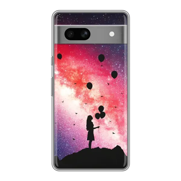 Чехол с принтом «С шариками» для Google Pixel 7A