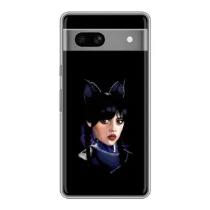Чехлы Венсдей на Google Pixel 7A Уэнсдей (AlphaPrint)