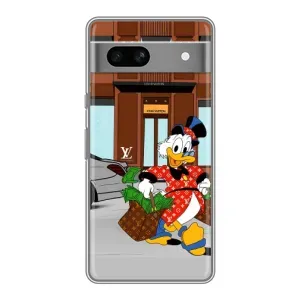 Чехлы для Google Pixel 7A - Скрудж МакДак Louis Vuitton (PREMIUMPrint)
