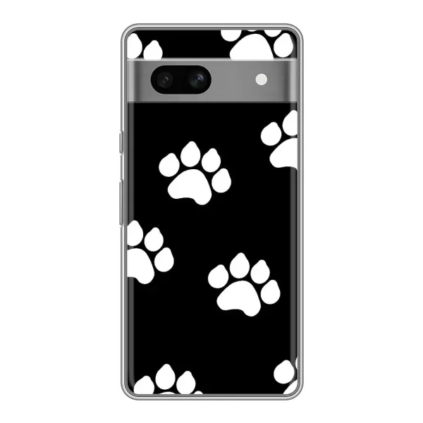 Чохол з принтом «Сліди собаки» для Google Pixel 7A Чохол з принтом «Сліди собаки» для Google Pixel 7A