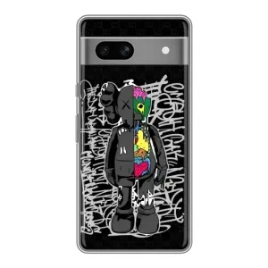 Чохли для Google Pixel 7A - Bearbrick Louis Vuitton (PREMIUMPrint) (Стиль Bearbrick)