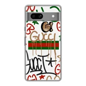 Бренднові Чохли для Google Pixel 7A - (PREMIUMPrint) (Стиль GUUCI)
