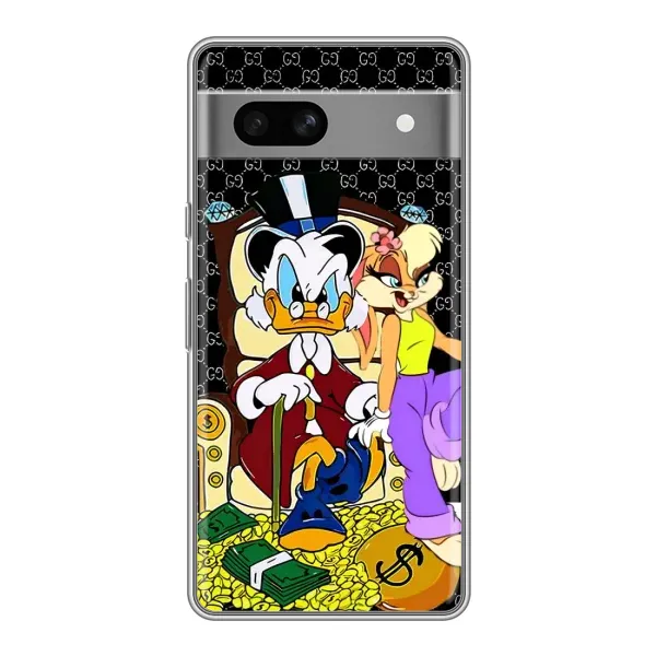 Чохол з принтом «Стильна Утка» для Google Pixel 7A