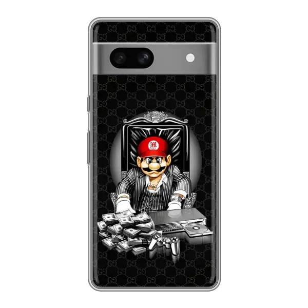 Чохол з принтом «Супер Маріо» для Google Pixel 7A