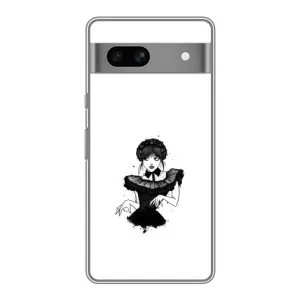 Чохли Венсдей на Google Pixel 7A Уенсдей (AlphaPrint) (танець Венздей)