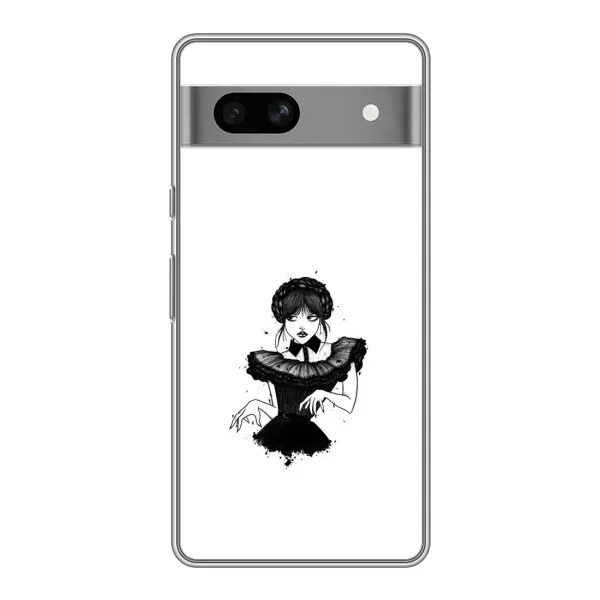 Чехол с принтом «танец Уэнздей» для Google Pixel 7A