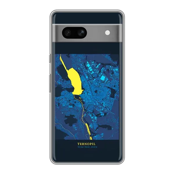 Чохол з принтом «Тернопіль» для Google Pixel 7A