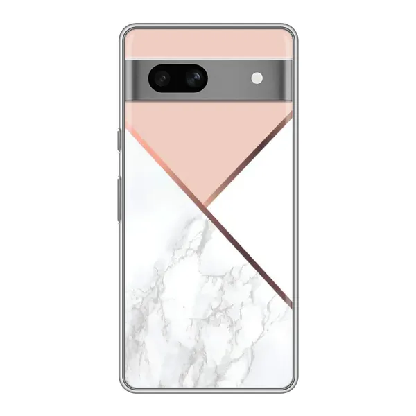 Чехол с принтом «Тройной мрамор» для Google Pixel 7A Чехол с принтом «Тройной мрамор» для Google Pixel 7A