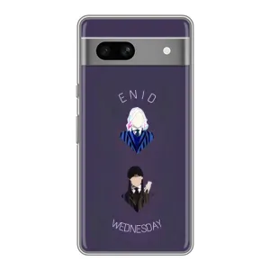 Чохли Венсдей на Google Pixel 7A Уенсдей (AlphaPrint) (Венздей і подруга)