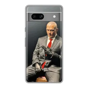 Чохол з принтом «Усик Hitman» для Google Pixel 7A