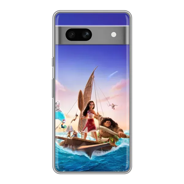 Чохол з принтом «Команда Ваяна Мауї» для Google Pixel 7A