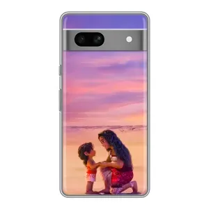 Чохол з мультфільмом Ваяна Google Pixel 7A (Маленька Ваяна)