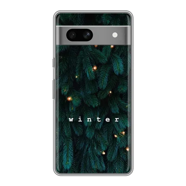 Чехол с принтом «Winter» для Google Pixel 7A