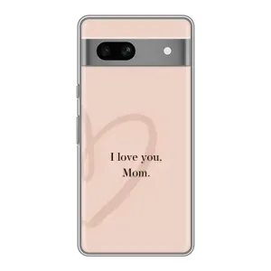 Чехлы для мамы на Google Pixel 7A (Сердце маме)