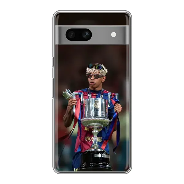 Чохол з принтом «Ямаль з кубком» для Google Pixel 7A Чохол з принтом «Ямаль з кубком» для Google Pixel 7A