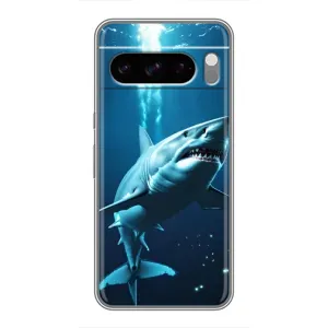Чохол з принтом «Акула під водою» для Google Pixel 8 Pro