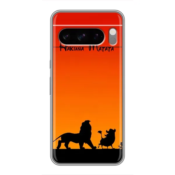 Чохол з принтом «Акуна Матата закат» для Google Pixel 8 Pro Чохол з принтом «Акуна Матата закат» для Google Pixel 8 Pro