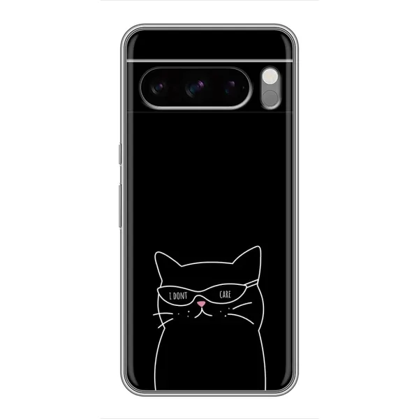 Чохол з принтом «Байдужий кіт» для Google Pixel 8 Pro Чохол з принтом «Байдужий кіт» для Google Pixel 8 Pro