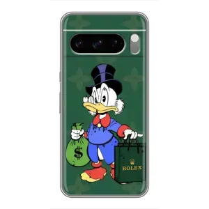 Чехли для Google Pixel 8 Pro - Скрудж МакДак Louis Vuitton (PREMIUMPrint) (Богата Утка)