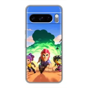 Чехол для Google Pixel 8 Pro Бравл Старс (VPrint) (Бравел Старс)