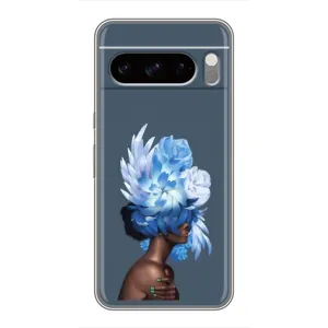 Чехлы (ART) Цветы на Google Pixel 8 Pro (VPrint) (Квіти на голові)