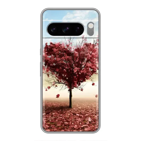 Чохол з принтом «Дерево серце» для Google Pixel 8 Pro