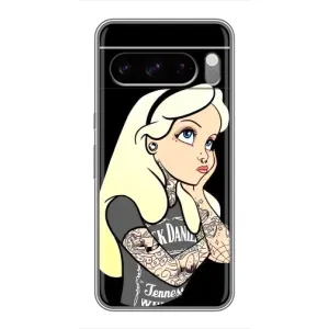 Чохол з друком для Google Pixel 8 Pro - (Мода) (AlphaPrint) (Дівчина в тату)