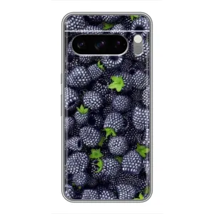 Чехлы с Фруктами для Google Pixel 8 Pro (VPrint) (Ежевика)