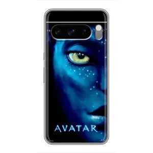 Чехлы с фильма АВАТАР для Google Pixel 8 Pro (AlphaPrint) (глаз Аватара)