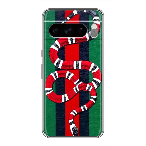 Чехол с принтом «Gucci змия» для Google Pixel 8 Pro