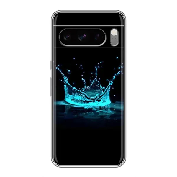 Чохол з принтом «Крапля корони» для Google Pixel 8 Pro