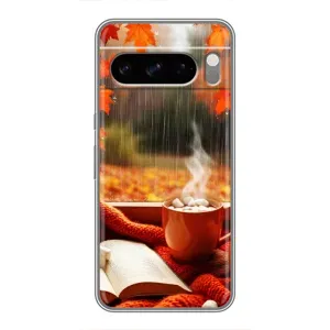 Чохол з принтом «Кава і дощ» для Google Pixel 8 Pro