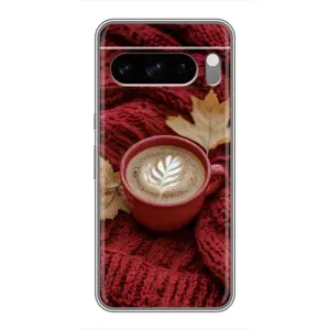 Чохол з принтом «Кава на ковдрі» для Google Pixel 8 Pro