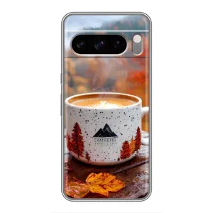 Чохол з принтом «Кава на природі» для Google Pixel 8 Pro