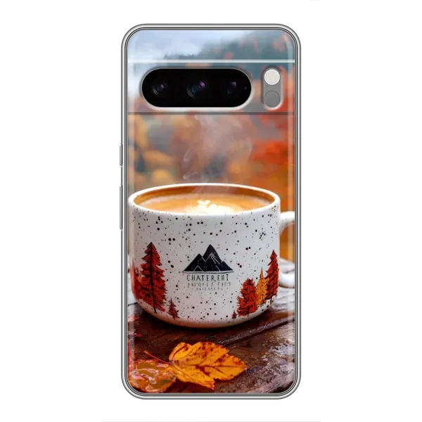 Чохол з принтом «Кава на природі» для Google Pixel 8 Pro