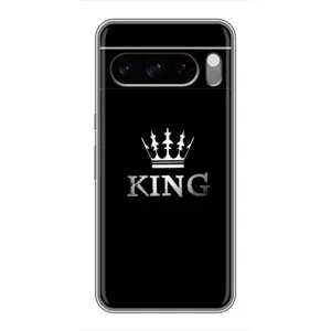 Чохол з Короною Гугл Пiксель 8 Про - (AlphaPrint) (KING)