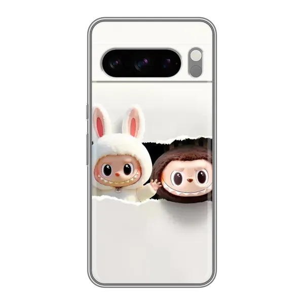 Чохол з принтом «Лабубу» для Google Pixel 8 Pro