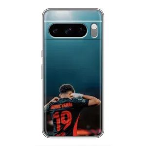 Чехол с футболистом Ламин Ямаль Google Pixel 8 Pro (Ламин 19)