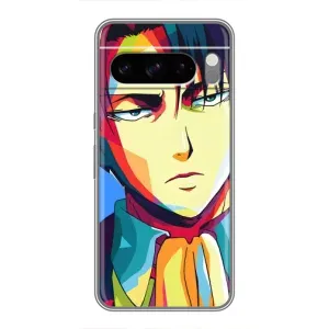 Чохли Персонажі Аніме Наруто для Google Pixel 8 Pro (AlphaPrint) (Леві Аккерман)