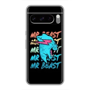 Чохли Містер Біст для Гугл Пiксель 8 Про (logo Mr beast)