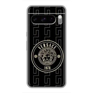 Чохли VERSACE для Гугл Пiксель 8 Про (PREMIUMPrint) (Лого Версаче)