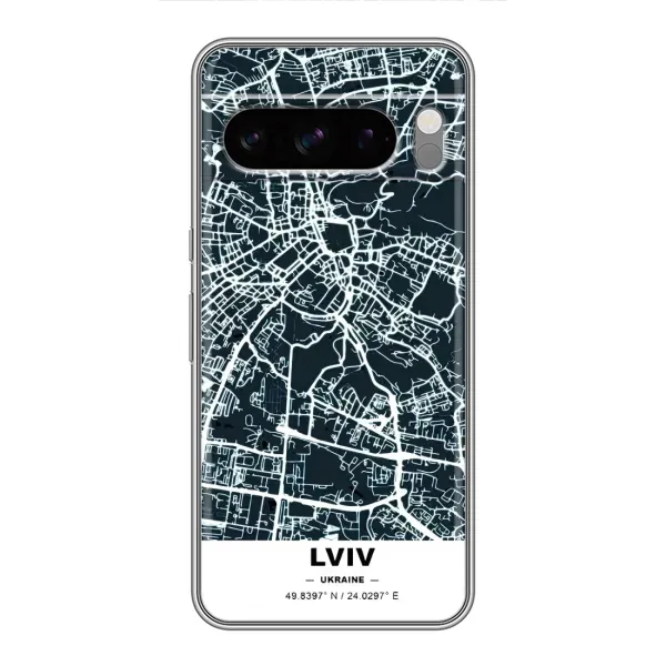 Чехол с принтом «Львов» для Google Pixel 8 Pro