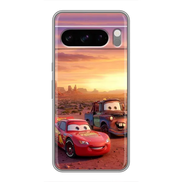 Чехол с принтом «Маквин и Метр» для Google Pixel 8 Pro