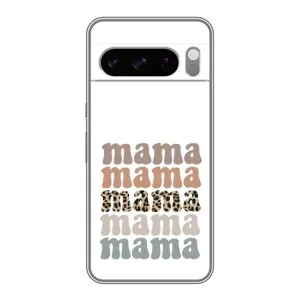 Чохли для мами на Google Pixel 8 Pro (Текстовий колаж мама)