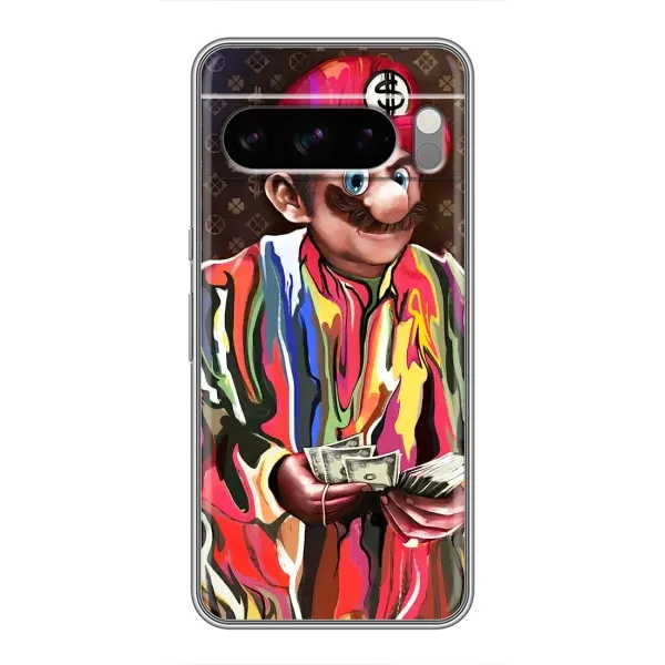 Чохол з принтом «Mario LV» для Google Pixel 8 Pro